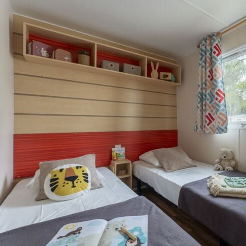 Stacaravan 4 personen - Gamme Prestige - Riviera - 2 Slaapkamers / 1 badkamer - Airconditioning