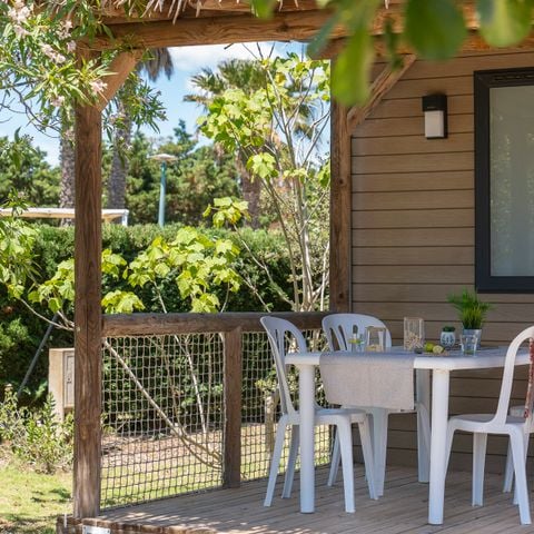 CASA MOBILE 4 persone - Gamme Premium - Faré - 2 camere da letto / 1 bagno - Aria condizionata