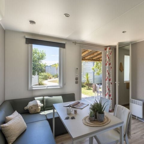 Stacaravan 4 personen - Gamme Premium - Faré - 2 slaapkamers / 1 badkamer - Airconditioning