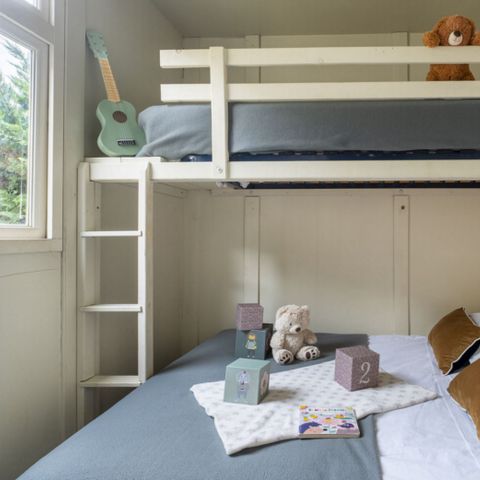 CHALET 5 personnes - Gamme Prestige - Tiny - 2 Chambres / 1 Salle de bain - Climatisé 