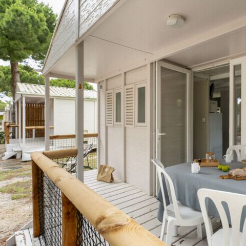 CHALET 5 personnes - Gamme Prestige - Tiny - 2 Chambres / 1 Salle de bain - Climatisé 