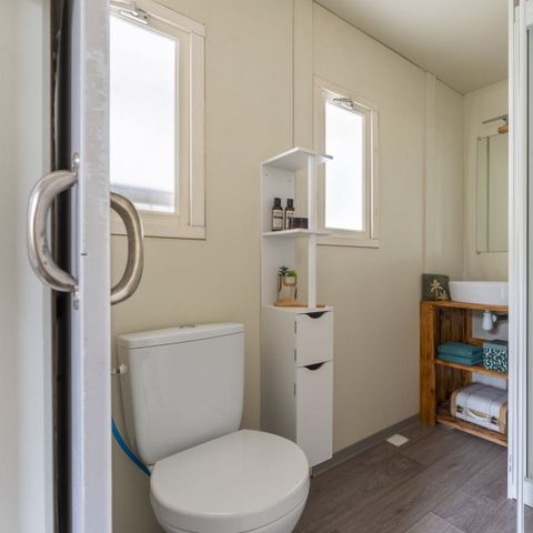 CHALET 5 personnes - Gamme Prestige - Tiny - 2 Chambres / 1 Salle de bain - Climatisé 