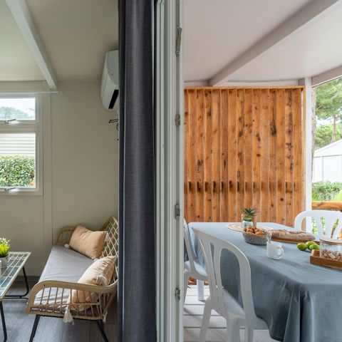 CHALET 5 personnes - Gamme Prestige - Tiny - 2 Chambres / 1 Salle de bain - Climatisé