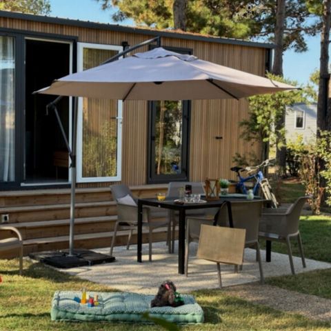 BUNGALOW 4 personnes - Gamme Luxe - Maya - 2 Chambres / 2 Salles de bain - Climatisé
