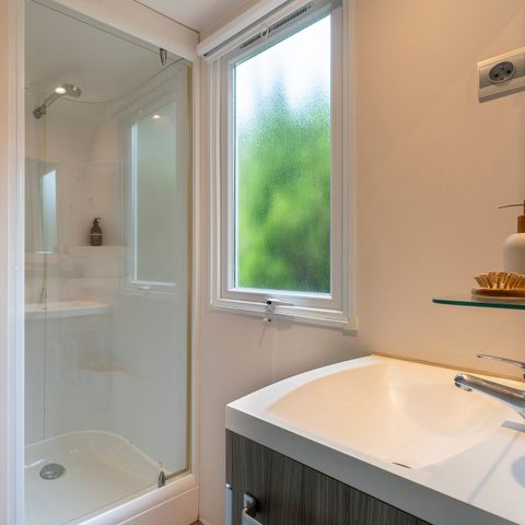 Mobilheim 4 personen - Gamme Privilège - Vénus - 2 Schlafzimmer / 1 Badezimmer / Klimatisiert
