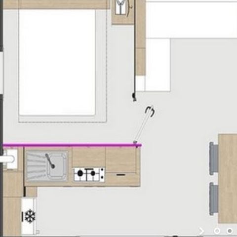 Casa mobile 6 persone - NOYA - 3 camere - Da letto
