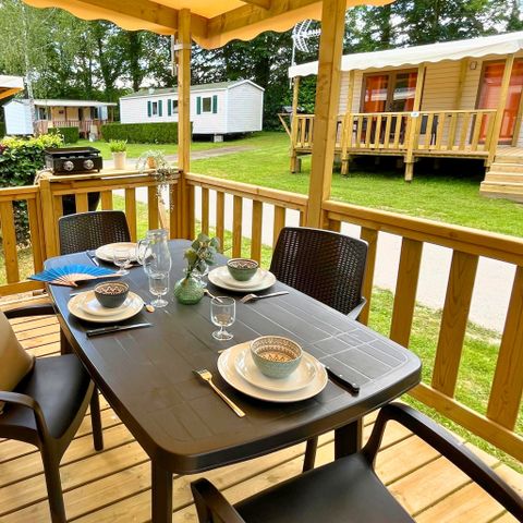 Mobile home 4 persons - Mobil-home Select TV LV Clim Plancha - 2 bedrooms - 4 pers.