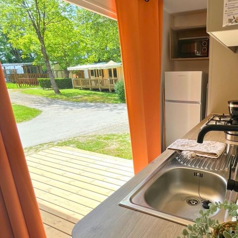 BUNGALOW 6 personnes - Mobil-home Select TV LV Clim Plancha - 3 chambres - 6 pers.