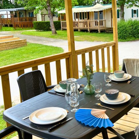 Mobile home 6 persons - Mobil-home Select TV LV Clim Plancha - 3 bedrooms - 6 pers.