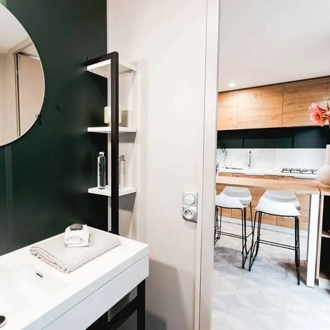 Mobilheim 6 Personen - STAR*** mit Klimaanlage 3 Schlafzimmer 6 Pers.