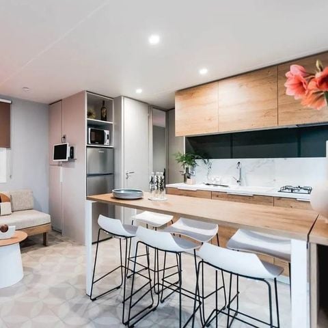 MOBILHOME 6 personas - STAR*** con aire acondicionado 3 Habitaciones 6 pers.