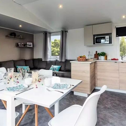 Mobilheim 6 Personen - Castel Palace**** mit Klimaanlage 3ch 2sdb 6pers 6 Personen