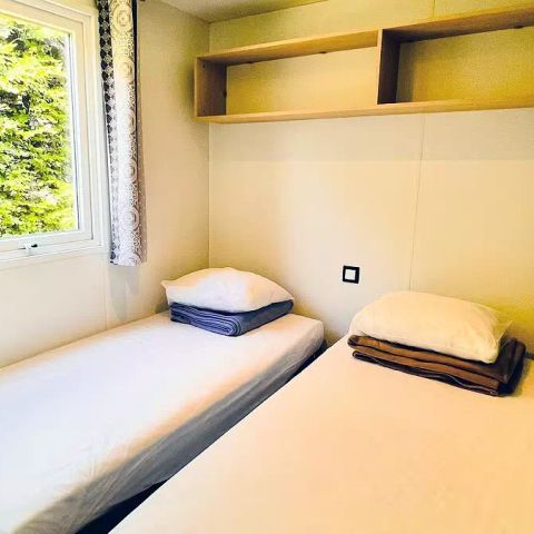 Stacaravan 6 personen - Stacaravan Privilège Noya 4 Kamers 6 Personen + TV