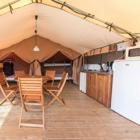 Accommodation 5 persons - Lodge tent Victoria Trigano