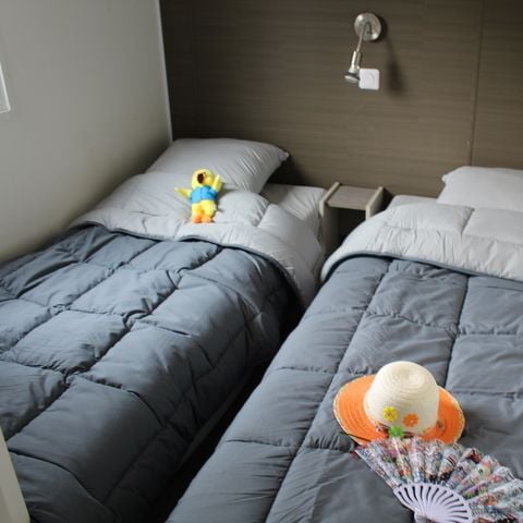 Mobilheim 6 Personen - Eden 3 Schlafzimmer integrierte Terrasse