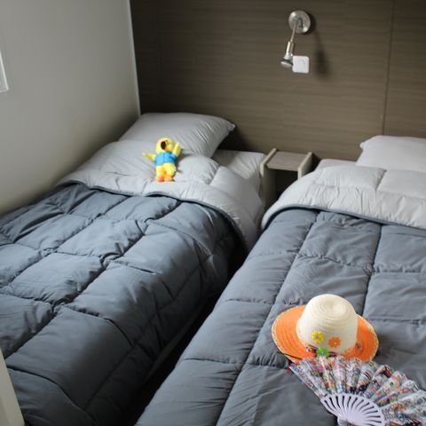 MOBILHOME 6 personas - Eden 3 dormitorios terraza integrada