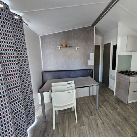 MOBILHOME 6 personas - Eden 3 dormitorios terraza integrada