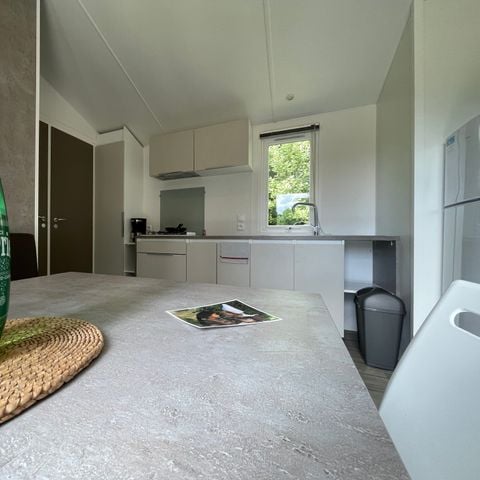 Stacaravan 6 personen - Eden 3 slaapkamers geïntegreerd terras
