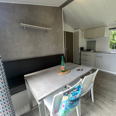 Mobilheim 6 Personen - Eden 3 Schlafzimmer integrierte Terrasse