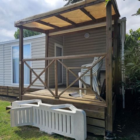 MOBILHOME 4 personnes - Eden 2 chambres terrasse intégrée