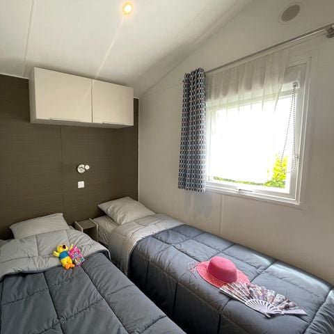 Mobilheim 4 Personen - Eden 2 Schlafzimmer integrierte Terrasse