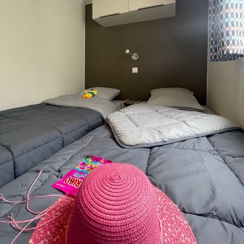 Mobilheim 4 Personen - Eden 2 Schlafzimmer integrierte Terrasse
