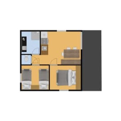 Chalet 5 personen - Cormoran