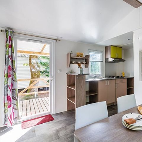MOBILHOME 6 personas - Classic XL | 2 Dormitorios | 4/6 Pers. | Terraza elevada