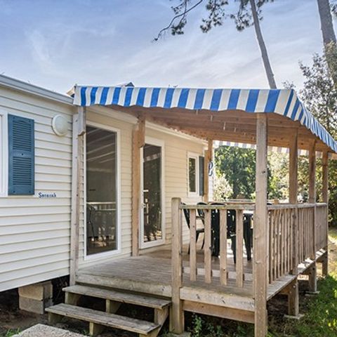 Mobile home 4 persons - Classic XL | 2 Bedrooms | 4 Pers. | Raised terrace
