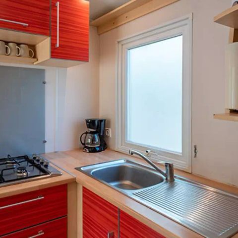 MOBILHOME 4 personas - Classic | 2 Dormitorios | 4 Pers | Terraza elevada | Aire acondicionado