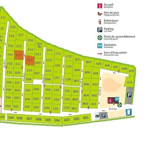 BUNGALOW 4 personnes - Louisiane Savanah - E12/E13