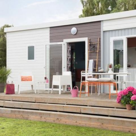 Stacaravan 6 personen - FAMILIE 2 + AIRCONDITIONING