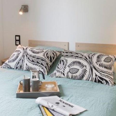 Stacaravan 6 personen - FAMILIE 2 + AIRCONDITIONING