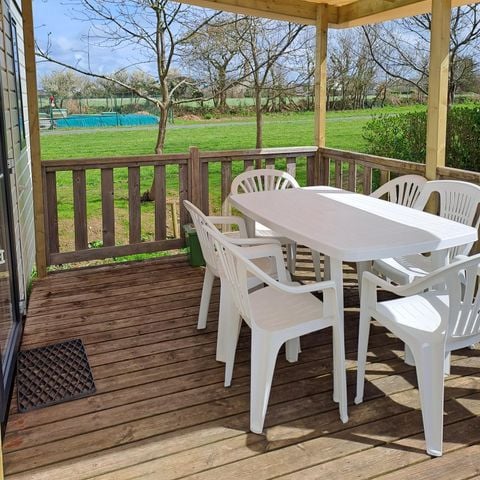 Stacaravan 6 personen - BERMUDES 3 kamers 31m² 2015 - 2018