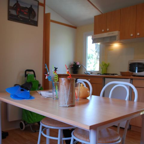 Stacaravan 4 personen - IBIZA DUO ECO 2 kamers 27m² 2003