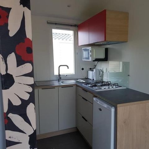 Mobilheim 3 personen - IBIZA SOLO 1 Schlafzimmer 20m² 2018 - 2019 2/3 Plätze