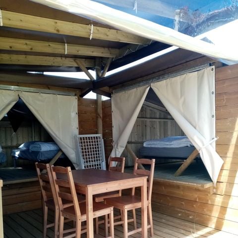 BUNGALOW 4 personnes - Lodge COP'CAMP 18m² 2 chambres 2020 sans sanitaire privatif