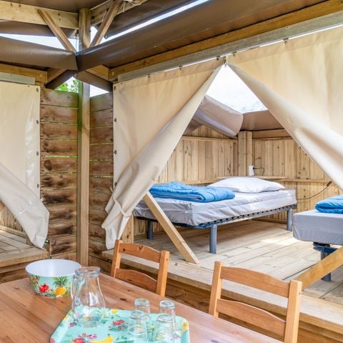 BUNGALOW 4 personnes - Lodge COP'CAMP 18m² 2 chambres 2020 sans sanitaire privatif