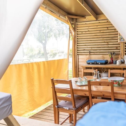 BUNGALOW 4 personnes - Lodge COP'CAMP 18m² 2 chambres 2020 sans sanitaire privatif