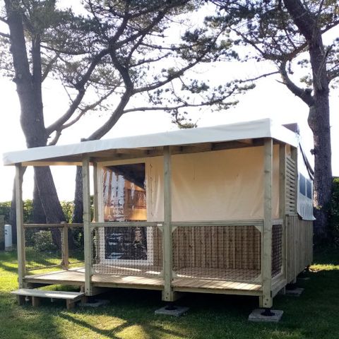 Bungalow 5 personen - BUNGALOW LODGE Ocean 27 m² 2 Zimmer 2022 - ohne eigene Sanitäranlagen