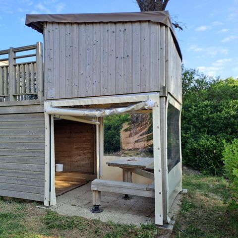 Originale 2 persone - Cabina su palafitte Campétoile 10 m² 1 camera 2019 (senza servizi igienici privati)