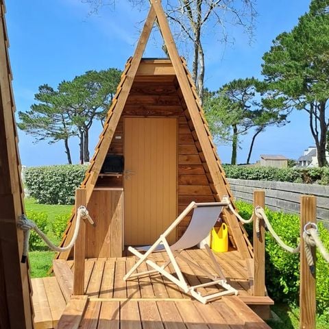 Uniek 2 personen - CABANE TIPI 2 (zonder eigen badkamer) - 12m² - 1 kamer
