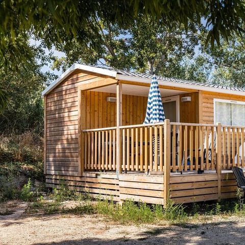 BUNGALOW 4 persone - Casa mobile | Premium | 2 camere | 4 persone | Terrazza singola | 1 bagno | TV