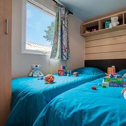 BUNGALOW 4 personnes - Mobil-home | Premium | 2 Ch. | 4 Pers. | Terrasse Simple | 1 SDB | TV
