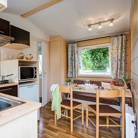 BUNGALOW 4 personnes - Mobil-home | Classic | 2 Ch. | 4 Pers. | Terrasse surélevée non couverte