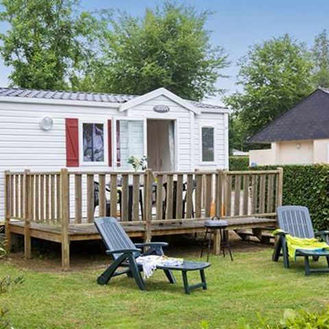 BUNGALOW 4 people - Mobil-home | Classic | 2 Bedrooms | 4 Pers. | Uncovered raised terrace