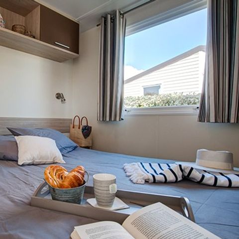 STACARAVAN 4 personen - Mobile-home | Comfort XL | 2 slaapkamers | 4 pers. | Terras | TV