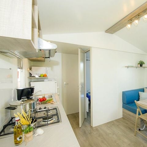 MOBILHOME 4 personas - Comfort XL | 2 Dormitorios | 4 Pers | Terraza elevada | TV