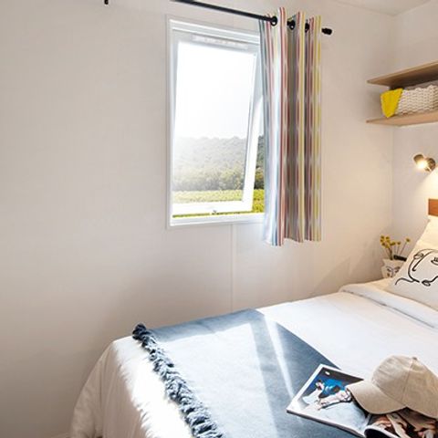 MOBILHOME 8 personas - Confort XL | 4 Dormitorios | 8 Pers. | Terraza elevada | 2 baños | Aire acondicionado.