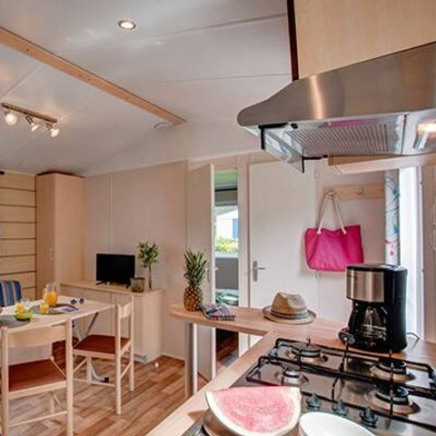 BUNGALOW 4 persone - Casa mobile | Comfort | 2 camere da letto | 4 persone | Terrazza rialzata | TV